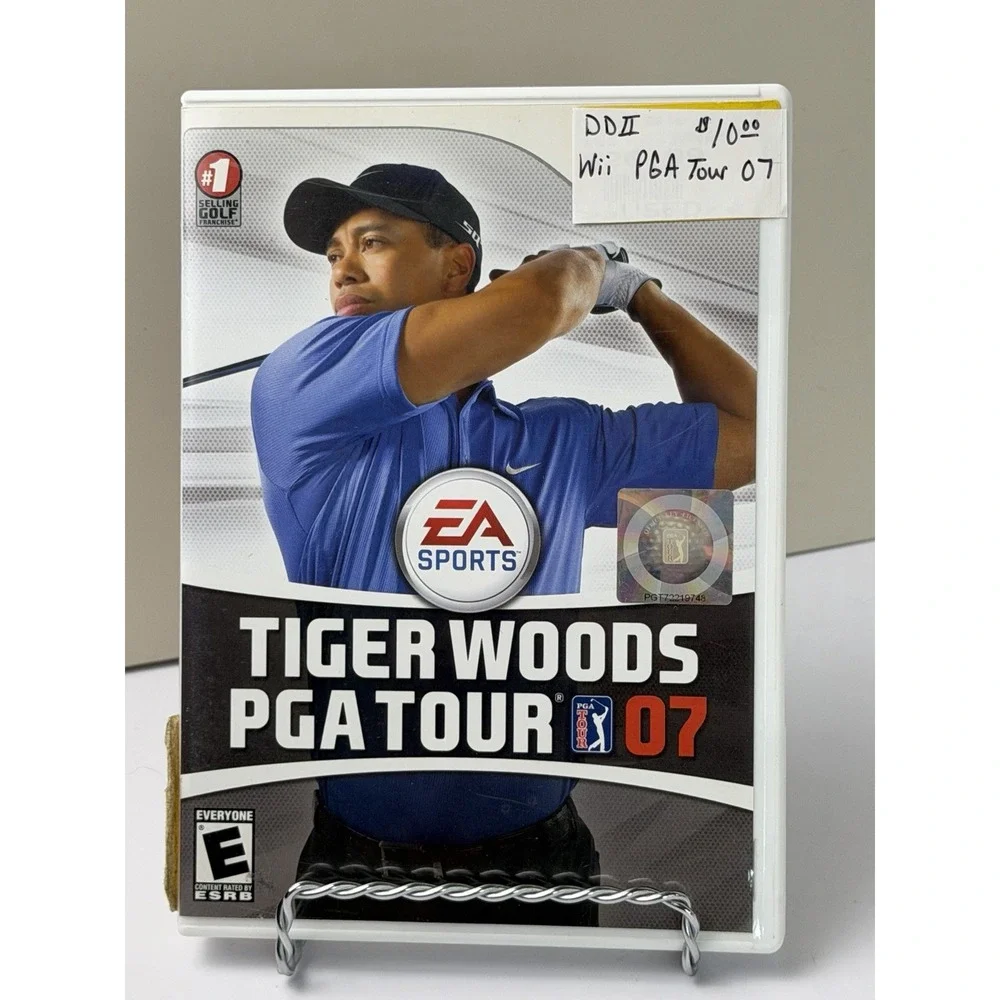 Tiger Woods PGA Tour 07 (Nintendo Wii, 2006) CIB Complete With Manual